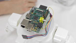 Raspberry PI in a Robot Head