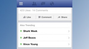 Trending Facebook