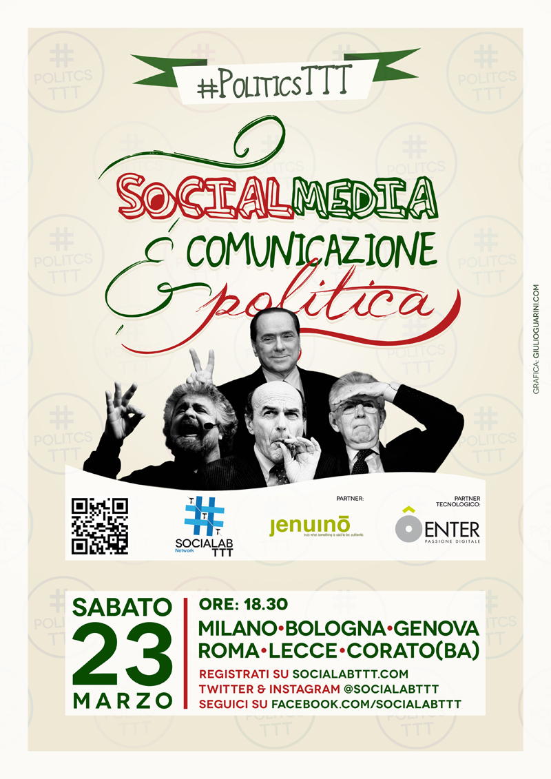 Social Lab TTT ci accompagna nella scoperta della Politica 2.0