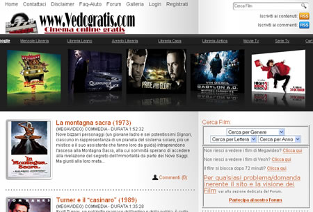 Il caso Vedogratis: condannato il webmaster