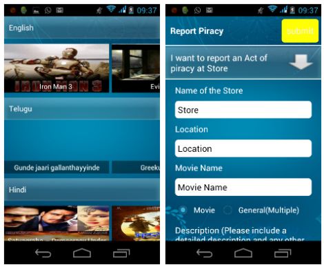 App anti-pirateria cinematografica: nuovo software dall’India