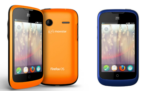 Smartphone Firefox OS Zte Open