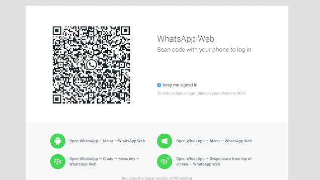 WhatsApp PC con WhatsApp Web