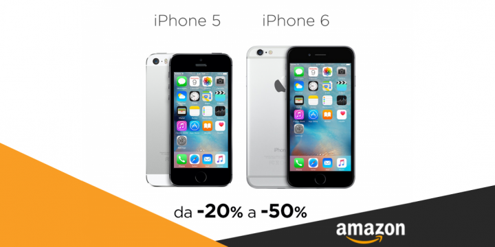 Sconti Offerte iPhone 5 e iPhone 6